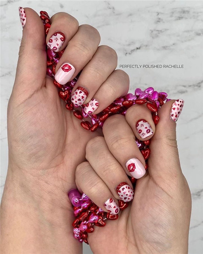 #Valentinesdaynails#2020nailstrends#springnails#winternails