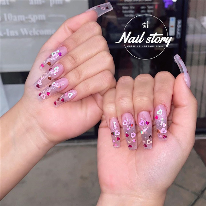 #Valentinesdaynails#2020nailstrends#springnails#winternails