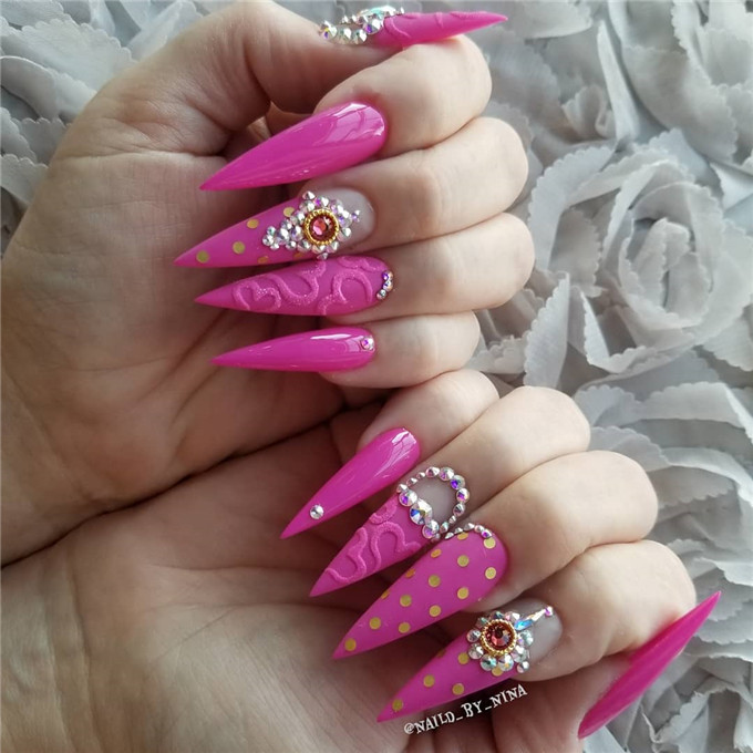 Stilettonails#nailstrend#2020nails