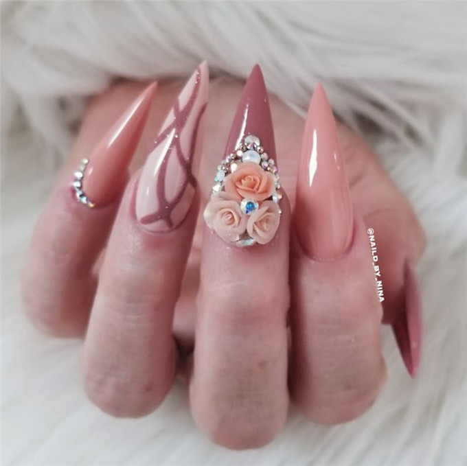 Stilettonails#nailstrend#2020nails