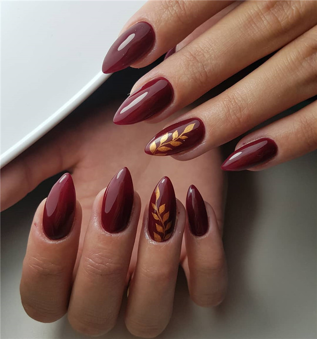 almondnails;acrylicnails;nailtrend