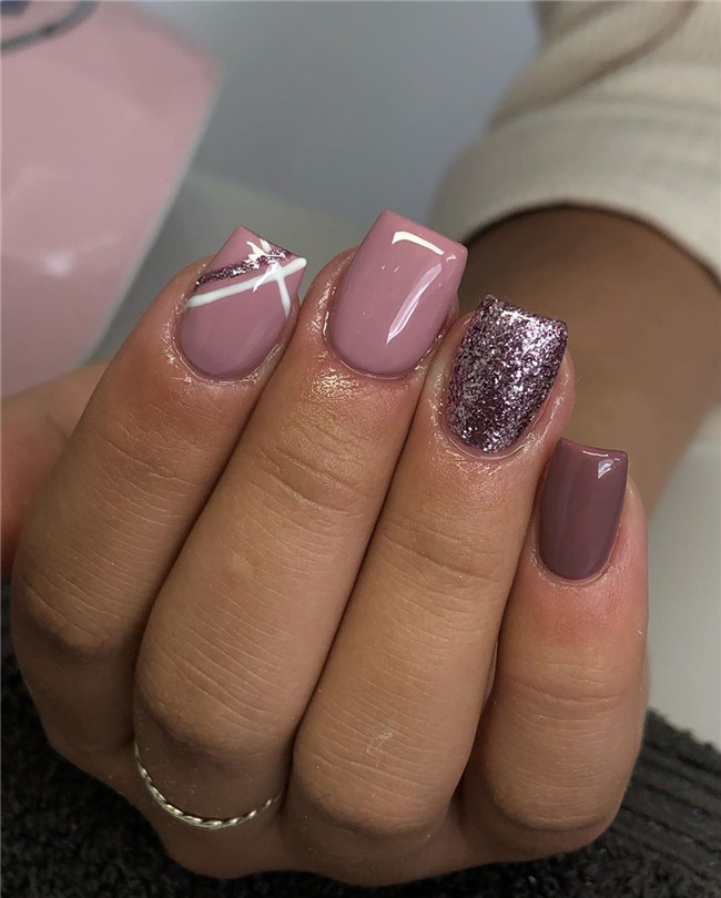 Acrylicnail;shortnail;nailtrend