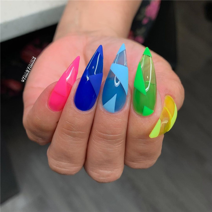 Stilettonails#nailstrend#2020nails