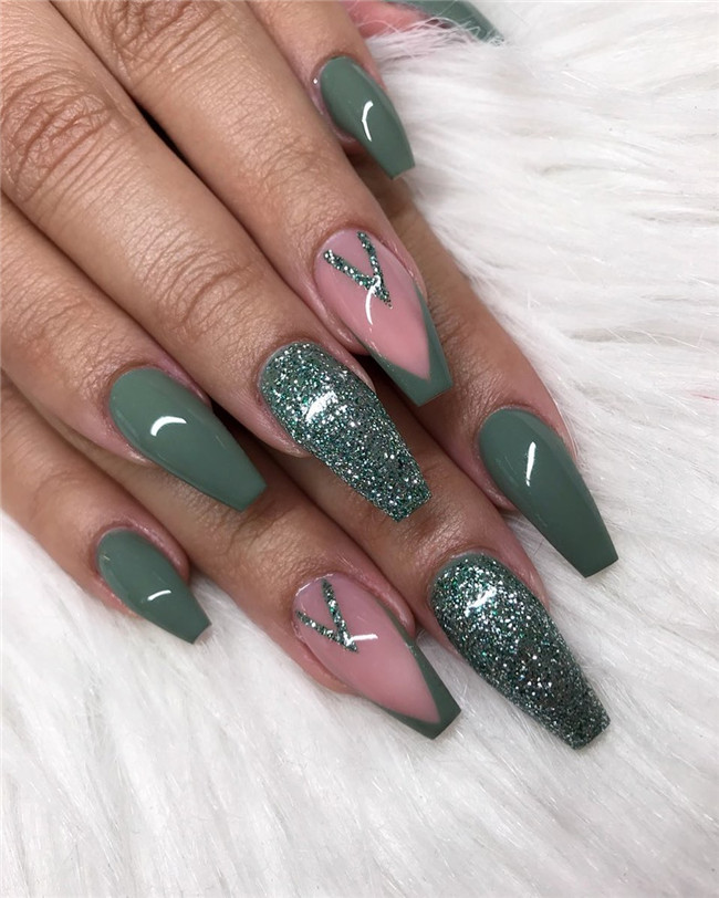 #coffinnails#fallnails#winternails#gelnails#2020nails