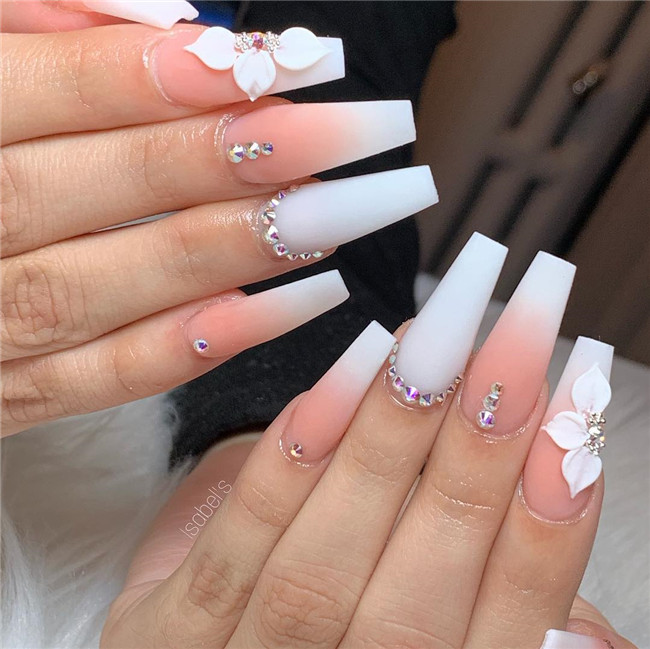 Ombrenails;acrylicnails;2020nails;shortnails