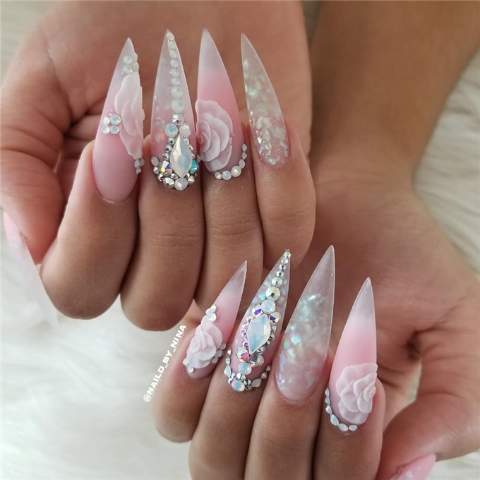 Stilettonails#nailstrend#2020nails