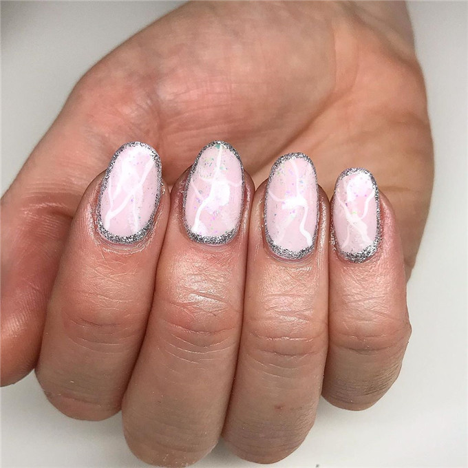 marblenail;shortnail