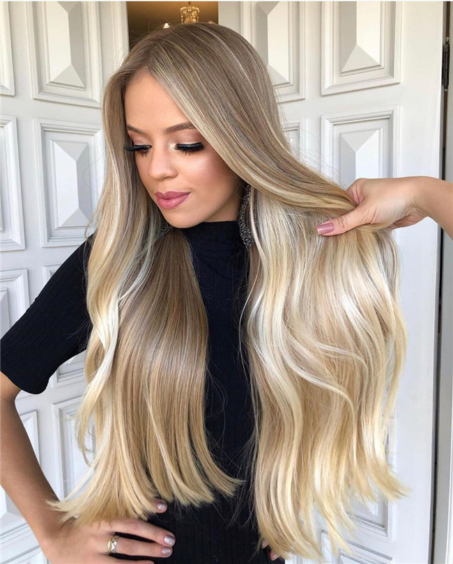 blondehair;blondebalayagehair;haircolor