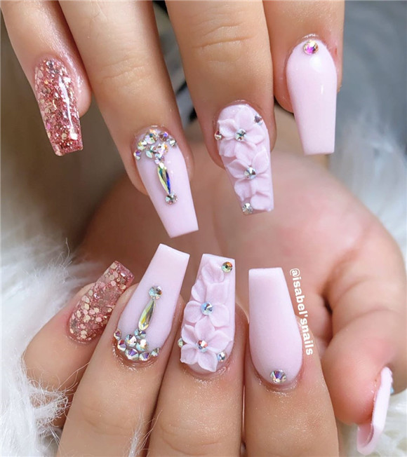 Weddingnails;bridenails