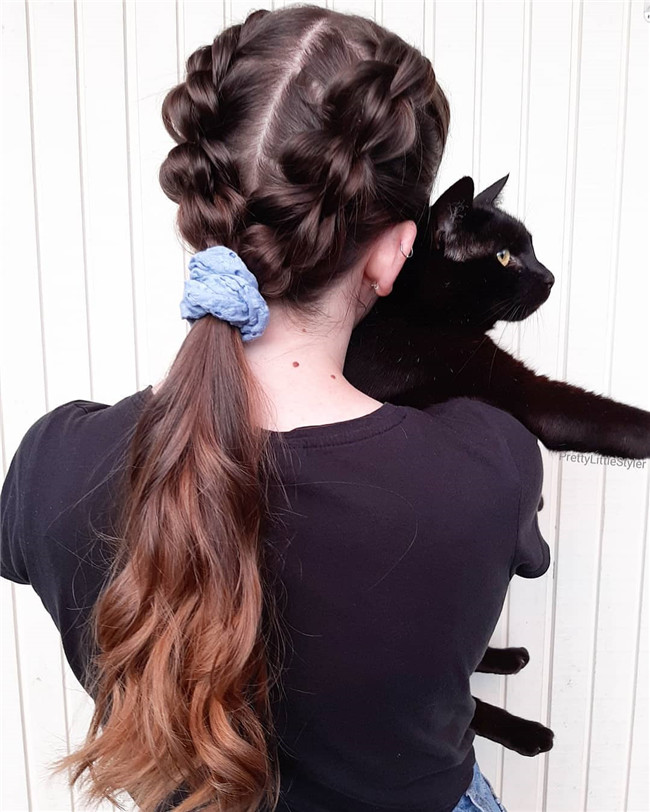 hair scrunchies