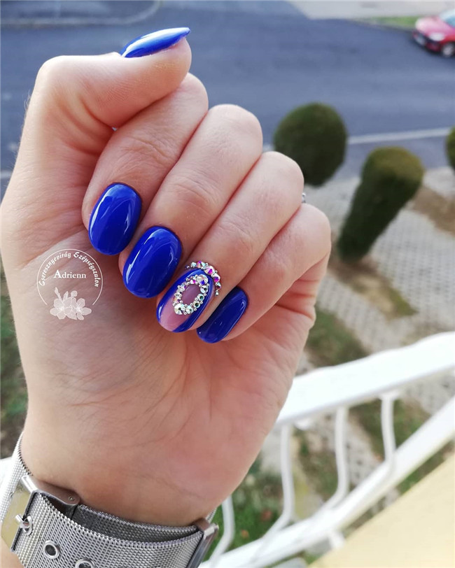 nailartdesigns;bluenail