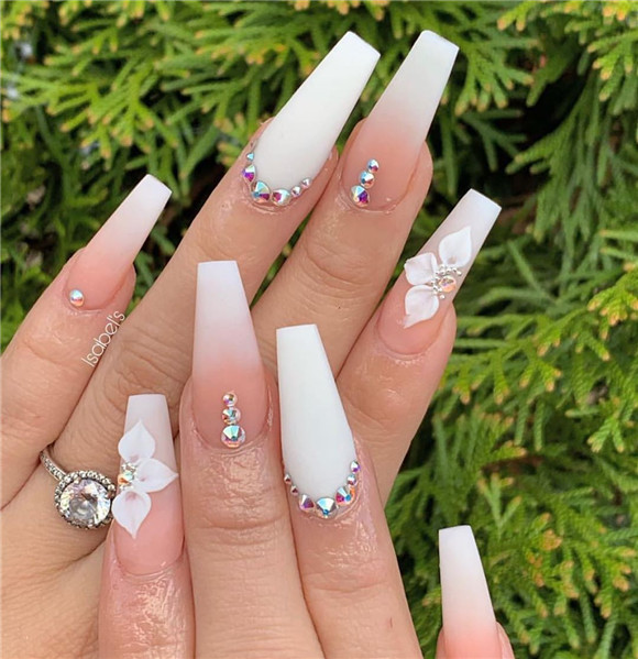 Weddingnails;bridenails