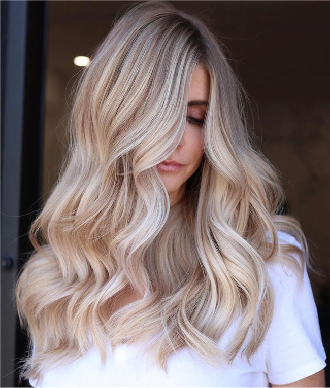 blondehair;blondebalayagehair;haircolor