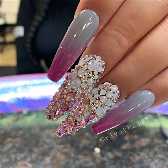 Weddingnails;bridenails