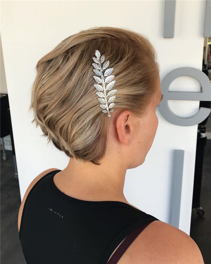 #weddinghair#shortweddinghairstyles