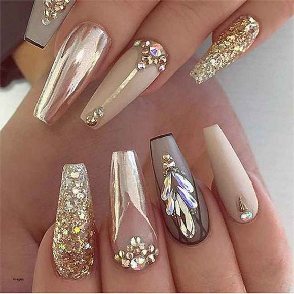 Weddingnails;bridenails