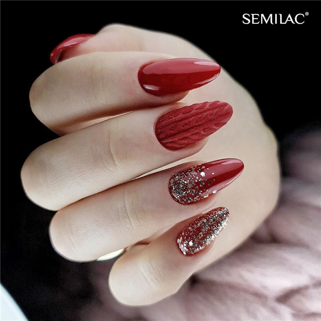 rednail;Valentine'sDaynail 