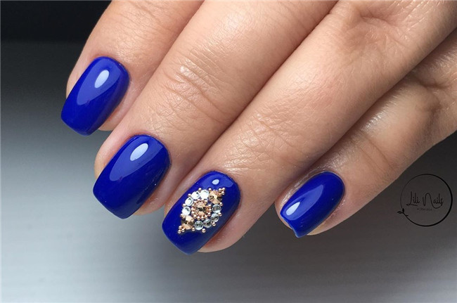 nailartdesigns;bluenail