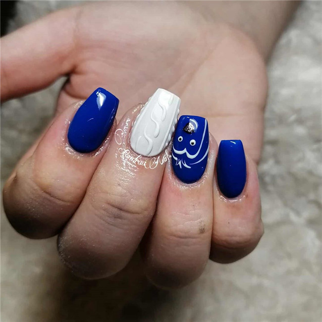 nailartdesigns;bluenail