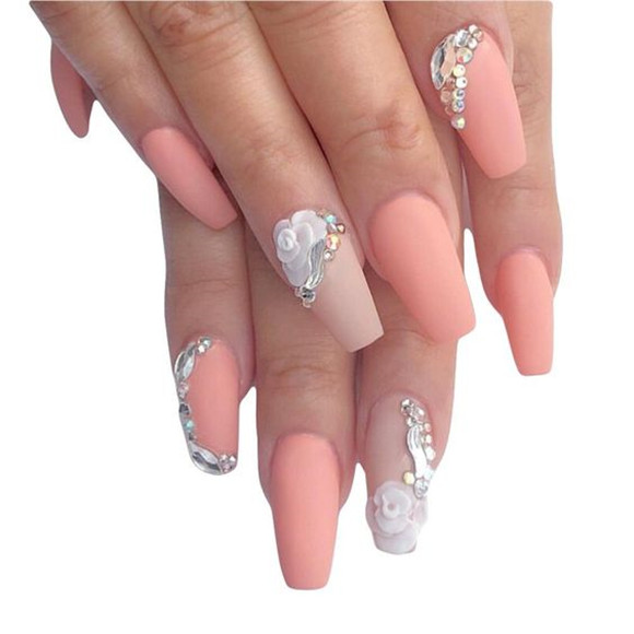 Weddingnails;bridenails