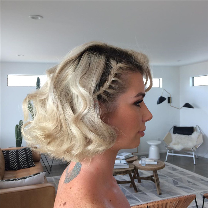 weddinghair;shortweddinghairstyles