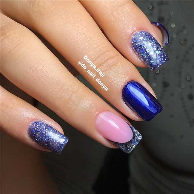 nailartdesigns;bluenail