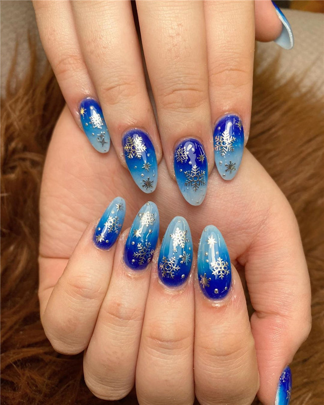 Ombrenail;coffinnail;naildesigns