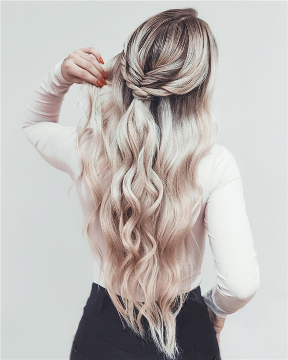 promhairstyles;longhairstyles