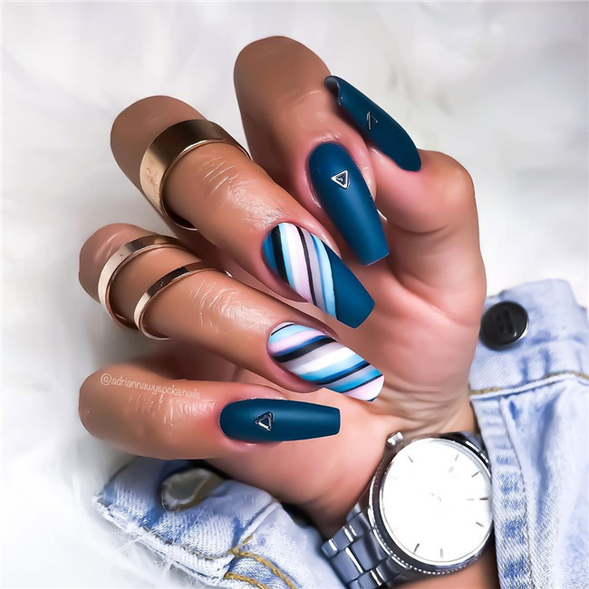 nailartdesigns;bluenail