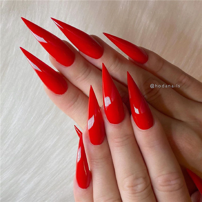 rednail;Valentine'sDaynail 