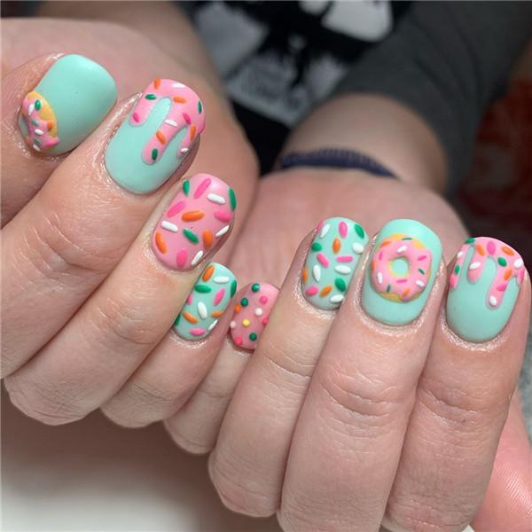 nailartdesigns;donutsnailart