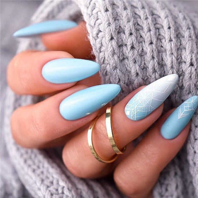 nailartdesigns;bluenail