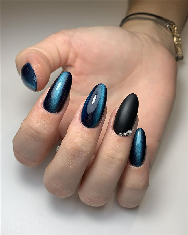 nailartdesigns;bluenail