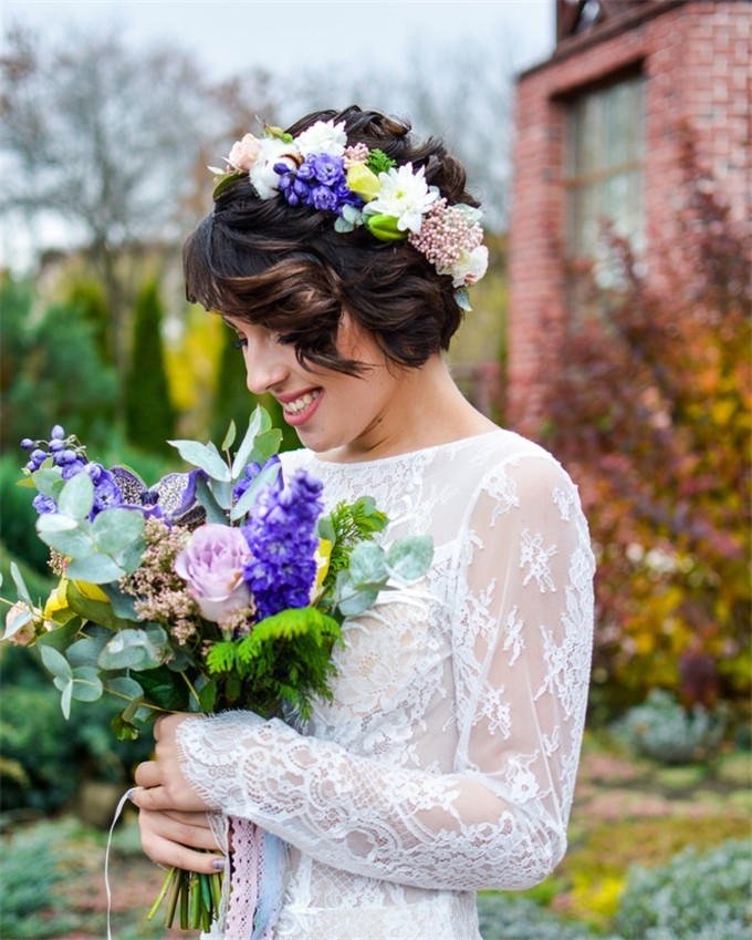 weddinghair;shortweddinghairstyles