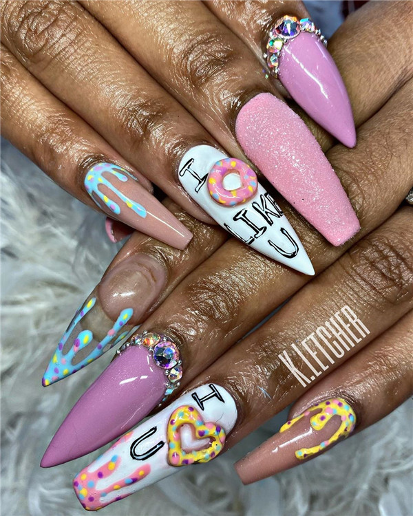 nailartdesigns;donutsnailart