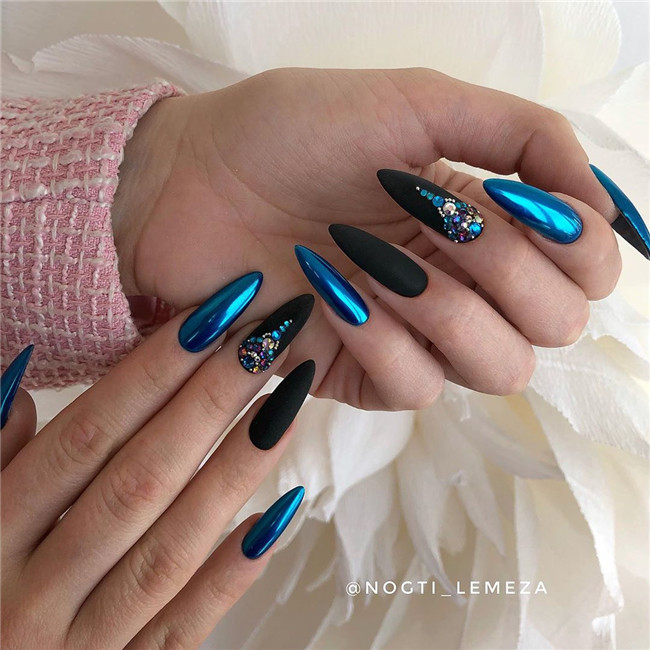 nailartdesigns;bluenail