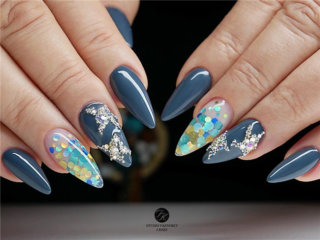 nailartdesigns;bluenail