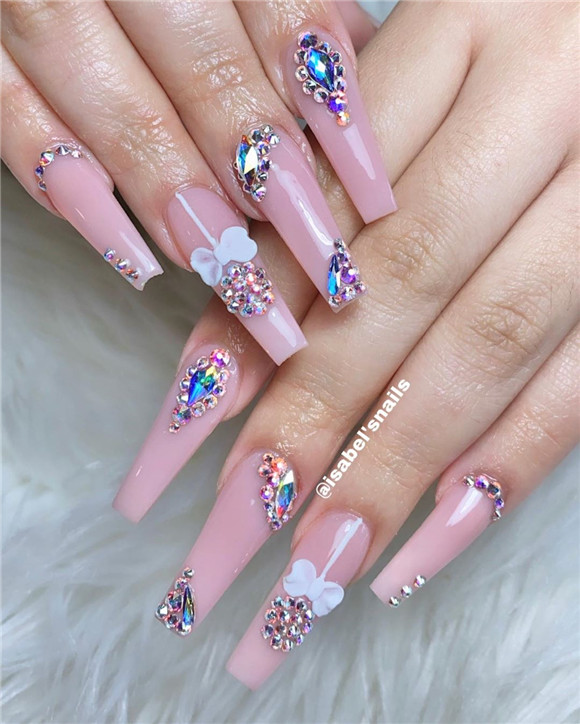 Weddingnails;bridenails