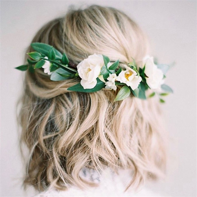 #weddinghair#shortweddinghairstyles