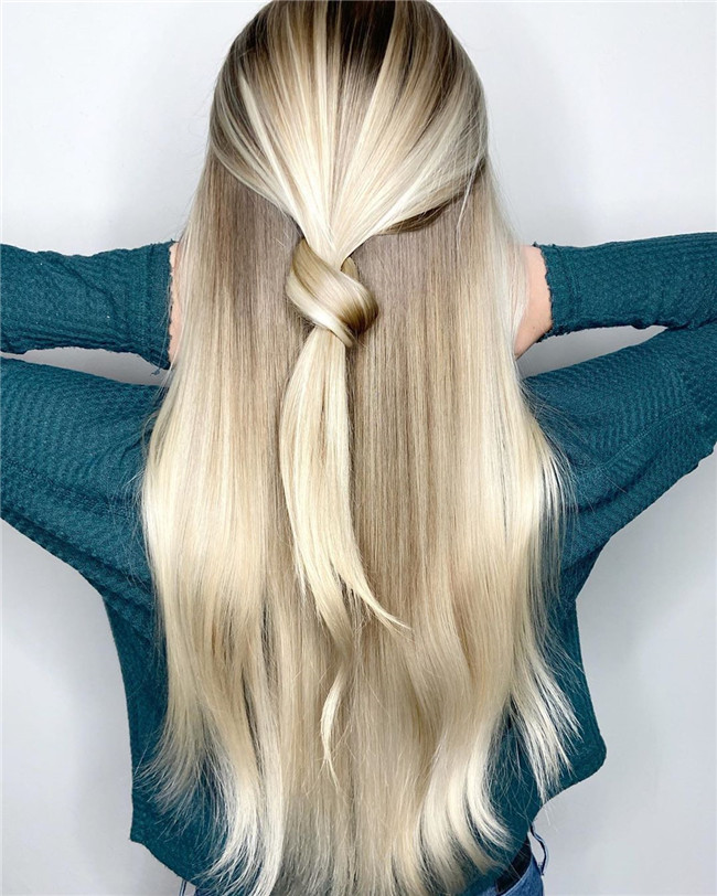 blondehair;blondebalayagehair;haircolor