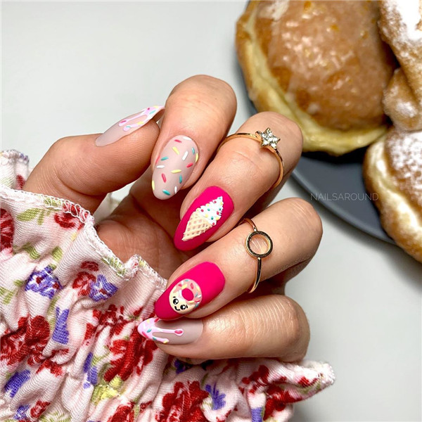 nailartdesigns;donutsnailart