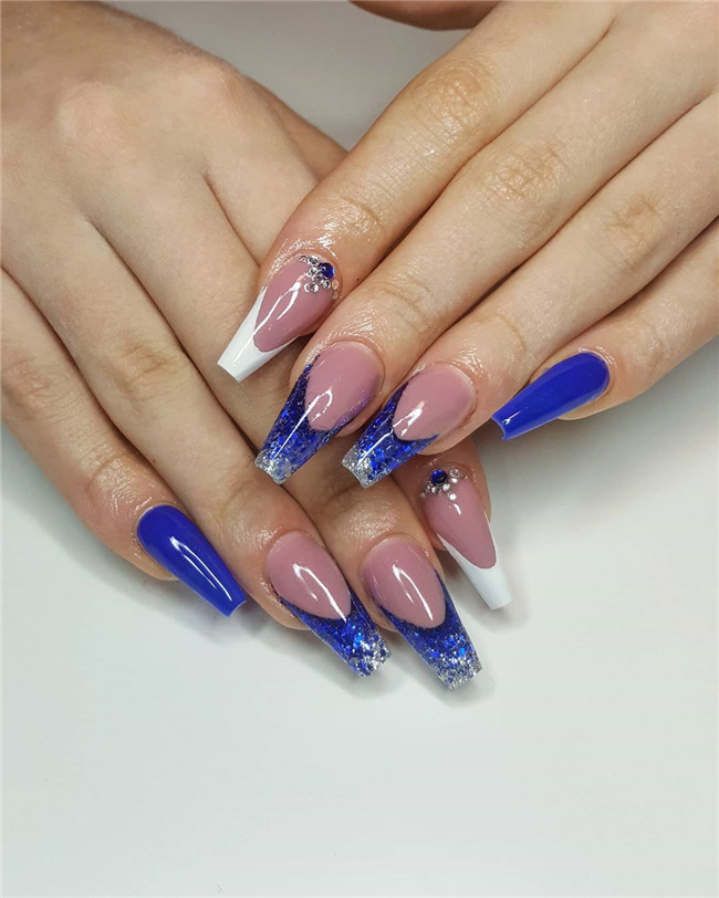 nailartdesigns;bluenail