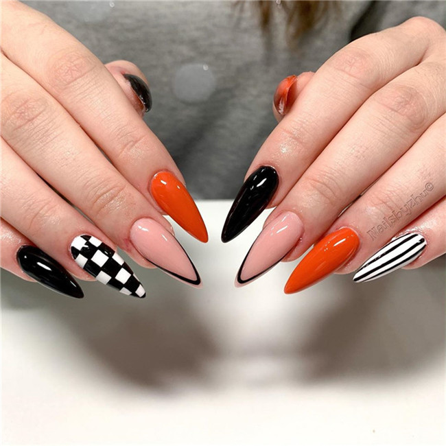 stilettonails;gelnails;acrylicnails;2020nails