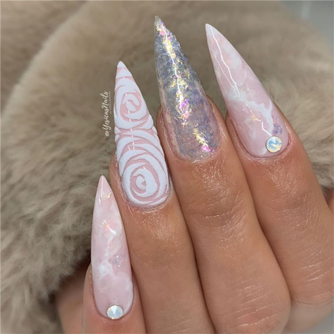 stilettonails;gelnails;acrylicnails;2020nails