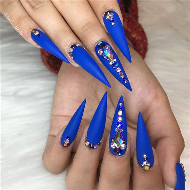 stilettonails;gelnails;acrylicnails;2020nails