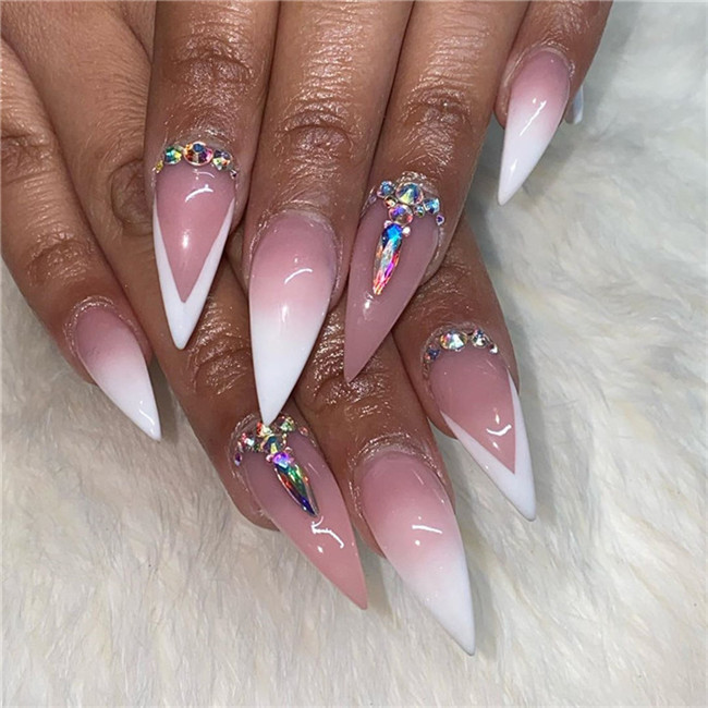 stilettonails;gelnails;acrylicnails;2020nails