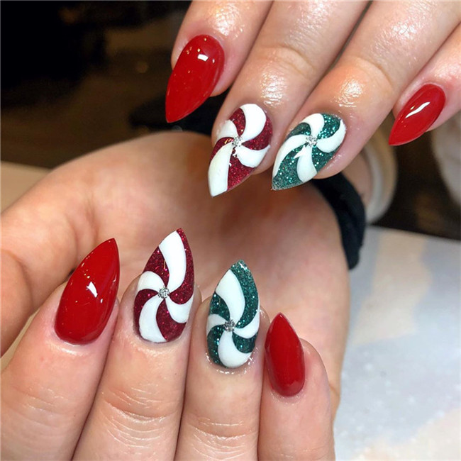 stilettonails;gelnails;acrylicnails;2020nails