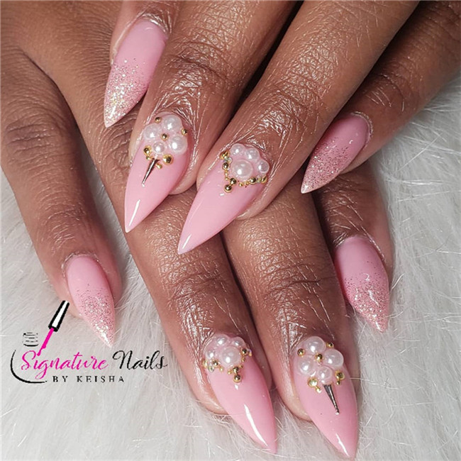 stilettonails;gelnails;acrylicnails;2020nails