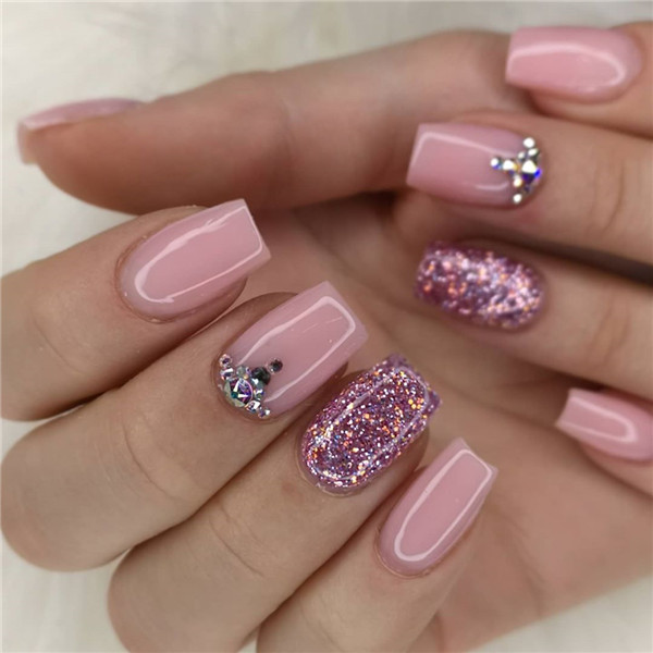 Shortnails;acrylicnails