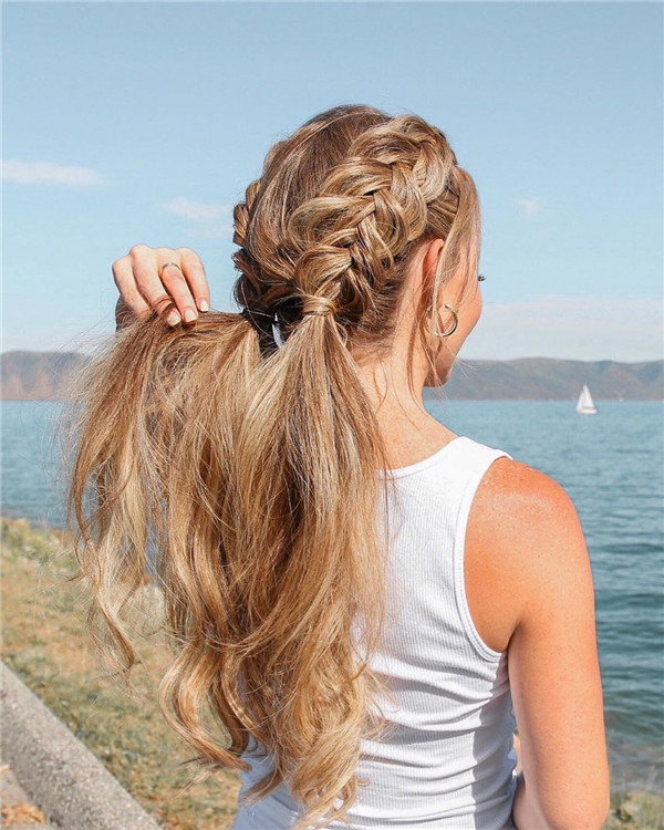 braidedhairstyles;summerhaistyles;weddinghaistyles